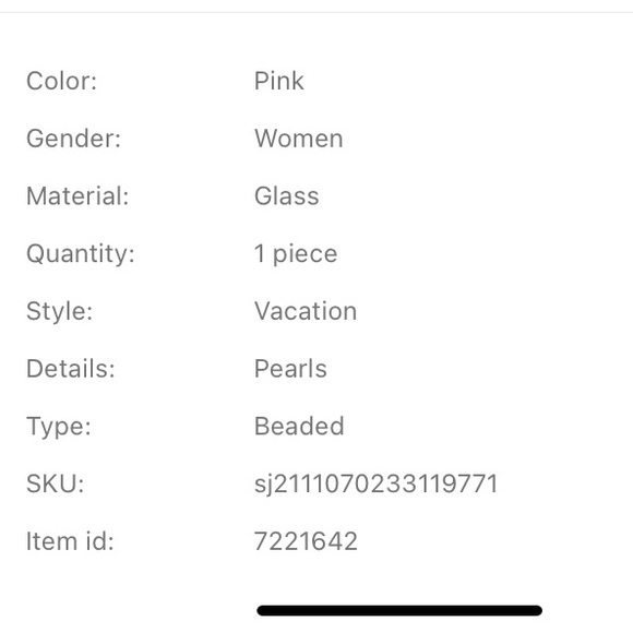 Pink Tree Charm Beaded Bracelet Stretch - Picture 5 of 6